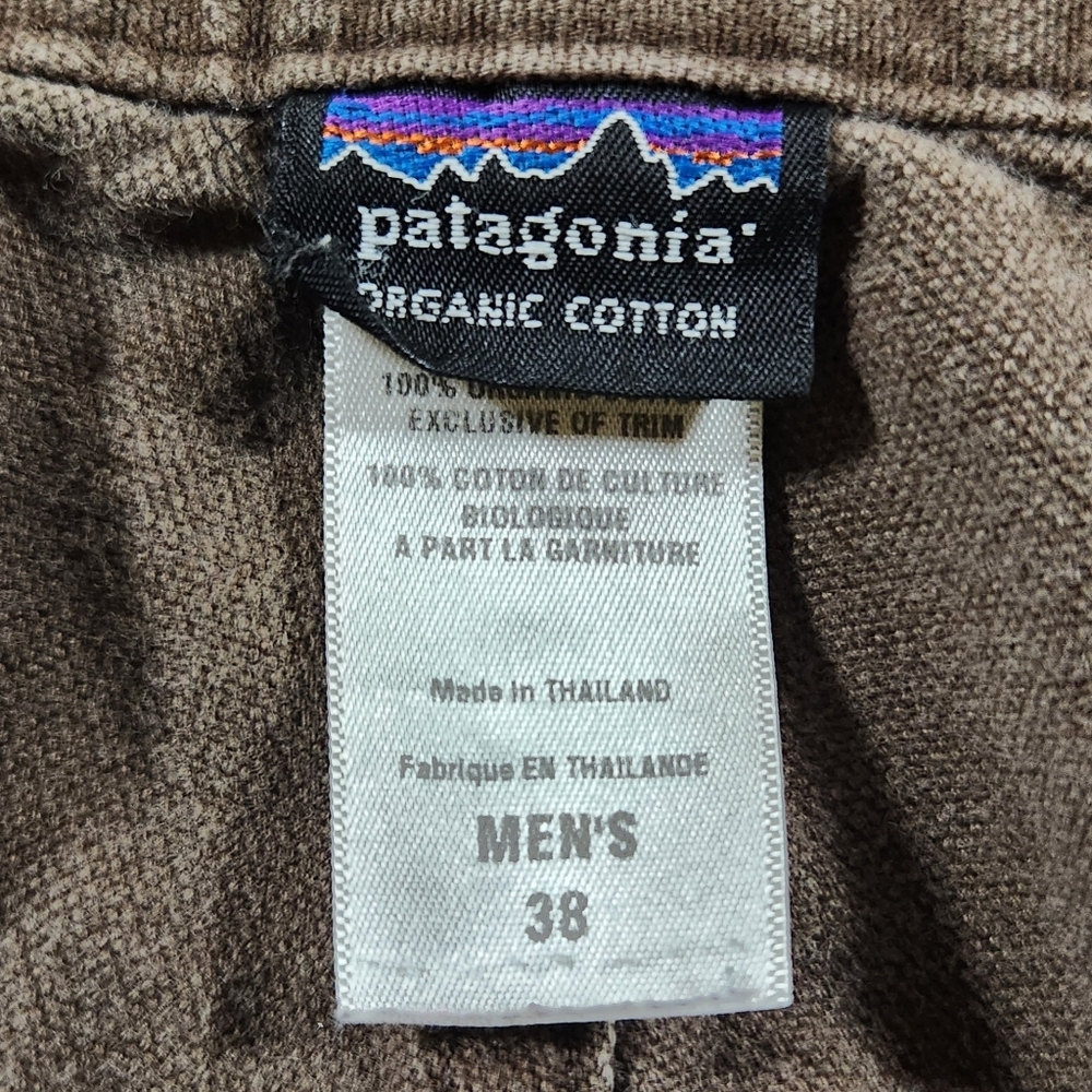 Patagonia VTG Y2K 2000 Organic Cotton Duck Canvas Chino Slacks Pants Men's 38x29 - Picture 6 of 10